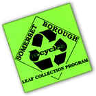 Green Leaf Sticker Somerset Borough
