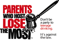 Parents who host Loose the Most